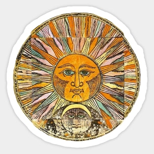SUN AND MOON Sticker